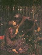 John William Waterhouse La Belle Dame sans Merci oil painting reproduction